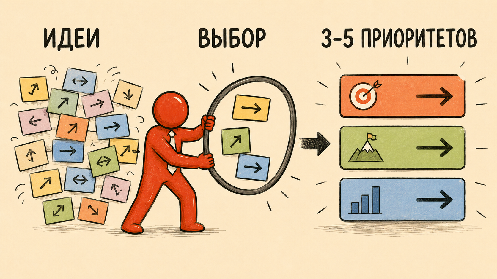 Стратегические приоритеты компании: выбор главных направлений и распределение ресурсов